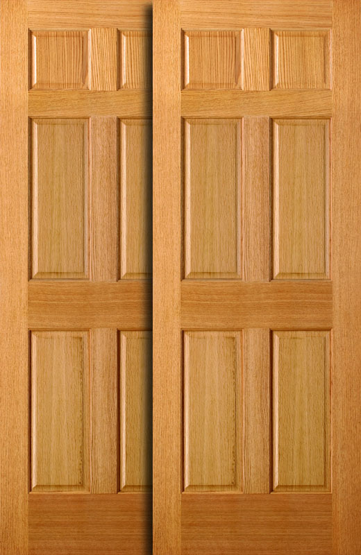 Closet Doors: 6 Panel Sliding Closet Doors